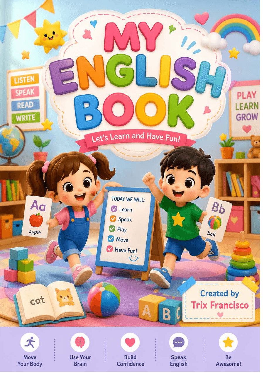 My English Book · English, Science & Math